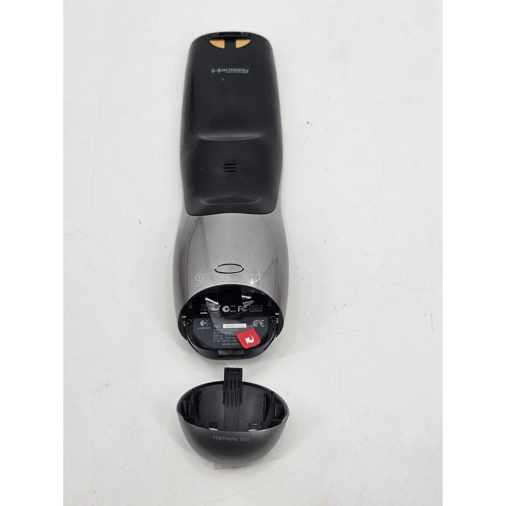 Logitech Harmony 900 Remote Control‎ Battery  No charger